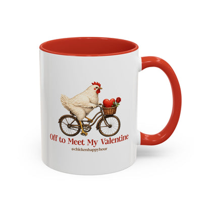 Off to Meet My Valentine Coffee Mug