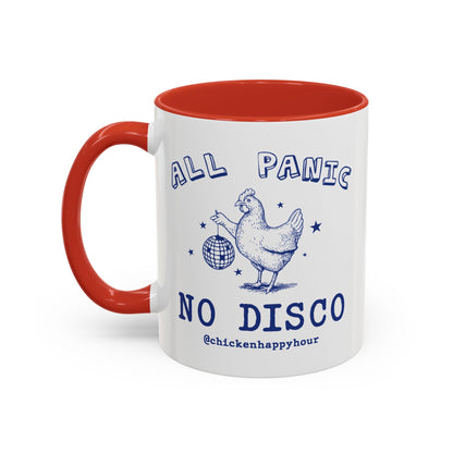 All Panic No Disco Coffee Mug