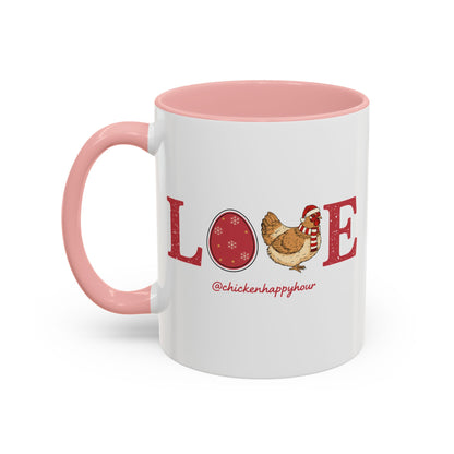 Love Chicken Coffee Mug