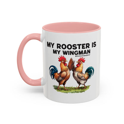 My Rooster is my Wingman Coffee Mug