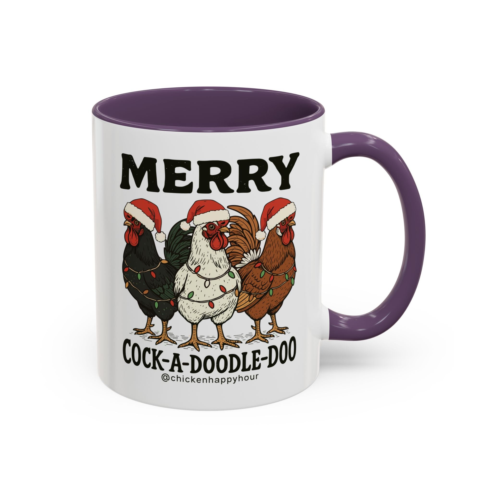 Merry Cock  a Doodle Doo Coffee Mug