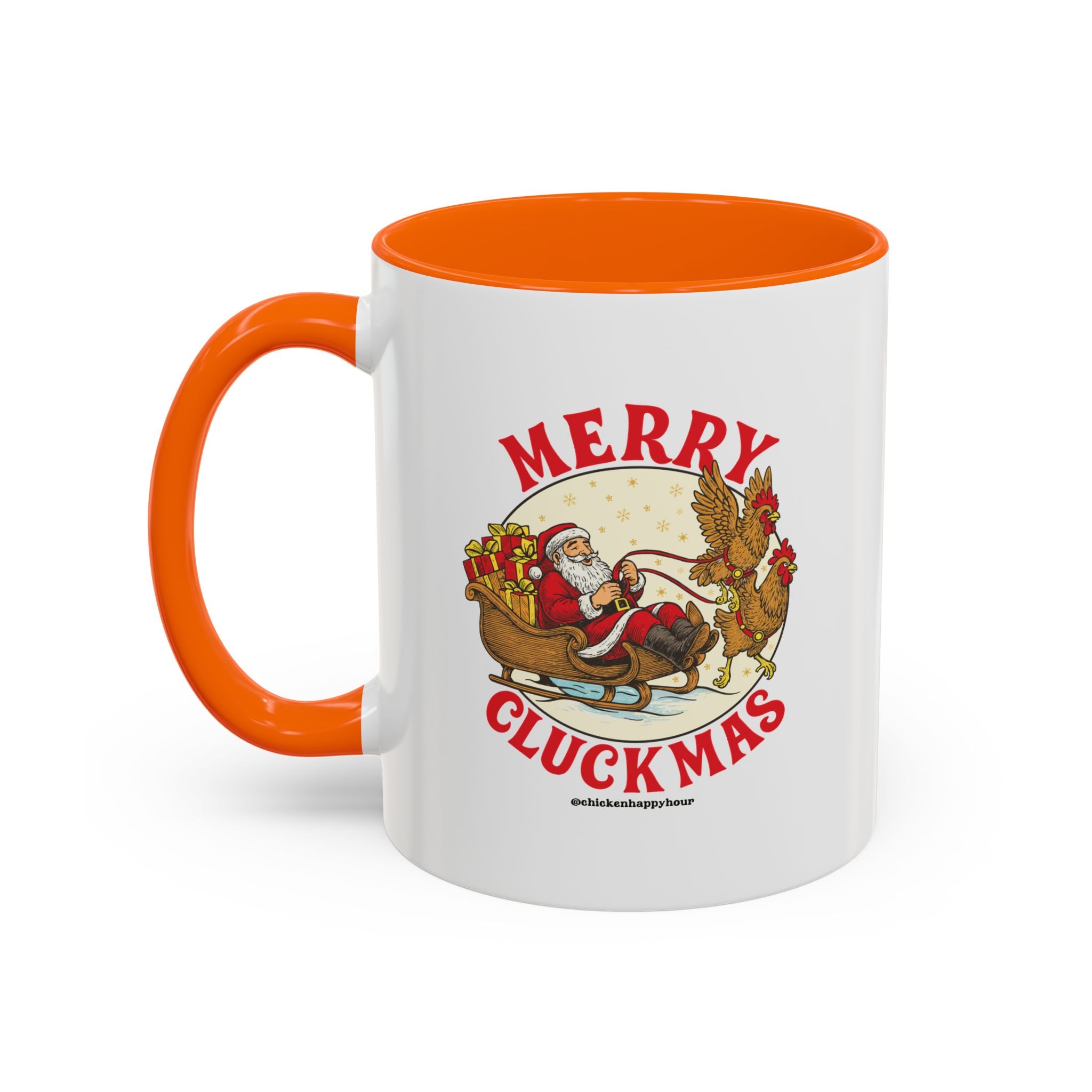 Merry Cluckmus Coffee Mug