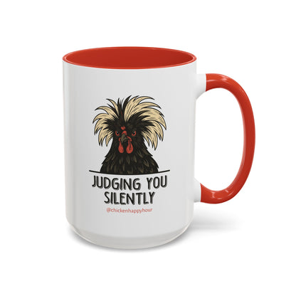 Judging You Silently Coffee Mug