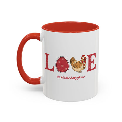Love Chicken Coffee Mug
