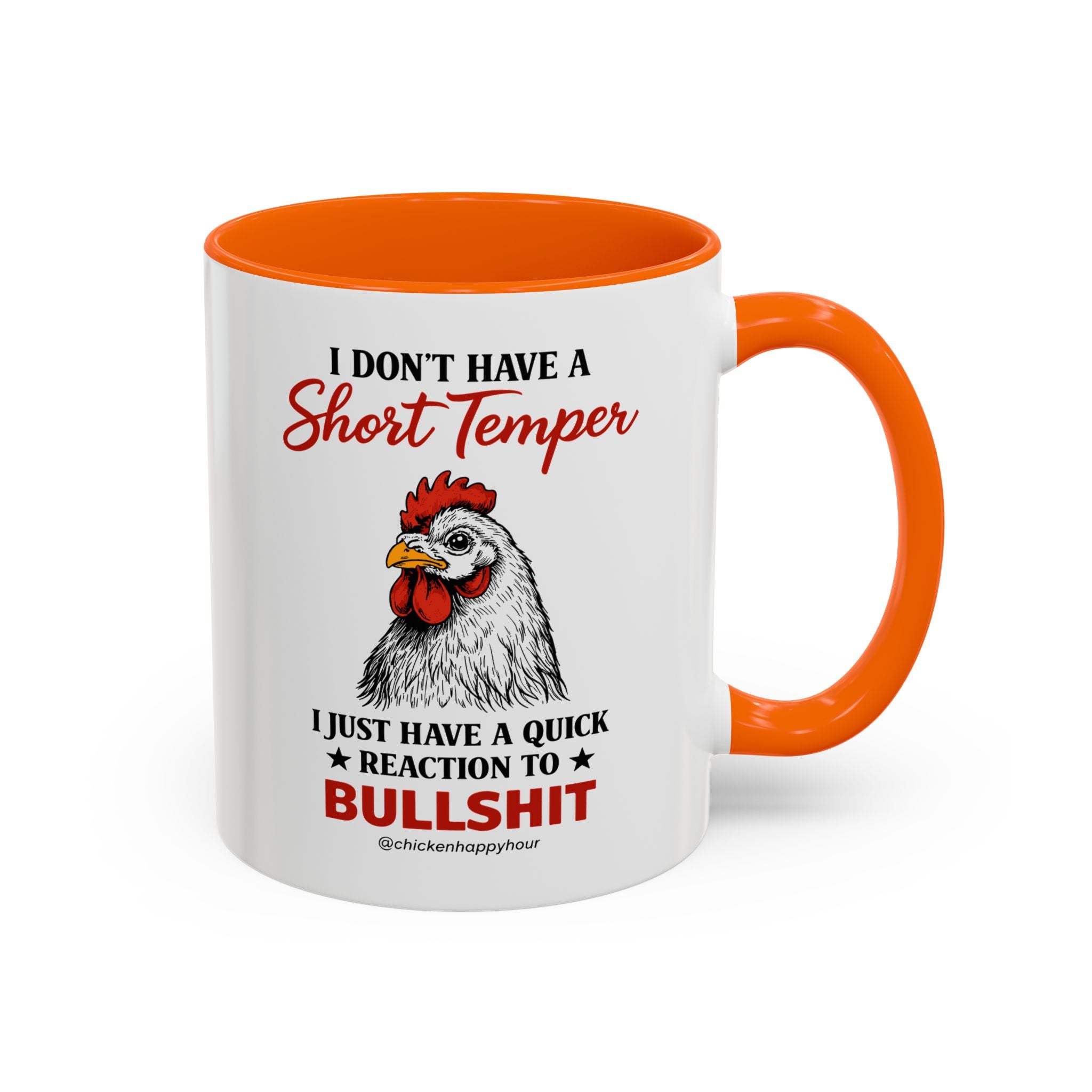 I Don't Have A Short Temper Coffee Mug