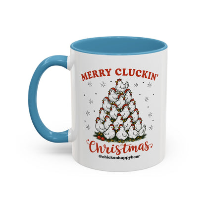 Merry Cluckin' Coffee Mug