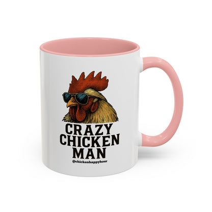 Crazy Chicken Man Coffee Mug