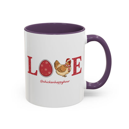 Love Chicken Coffee Mug
