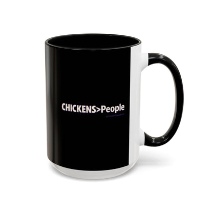 CHICKENS People Coffee Mug