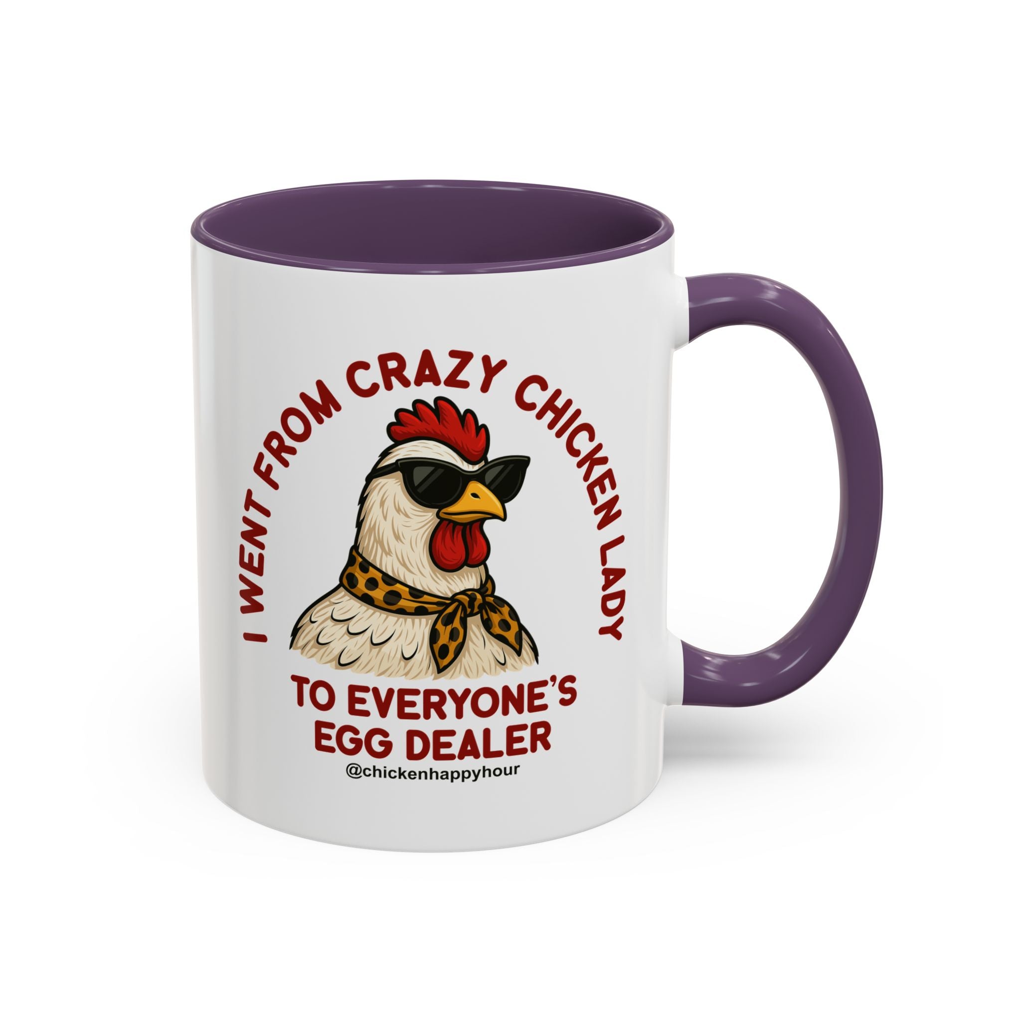 Went From Crazy Chicken Lady Coffee Mug