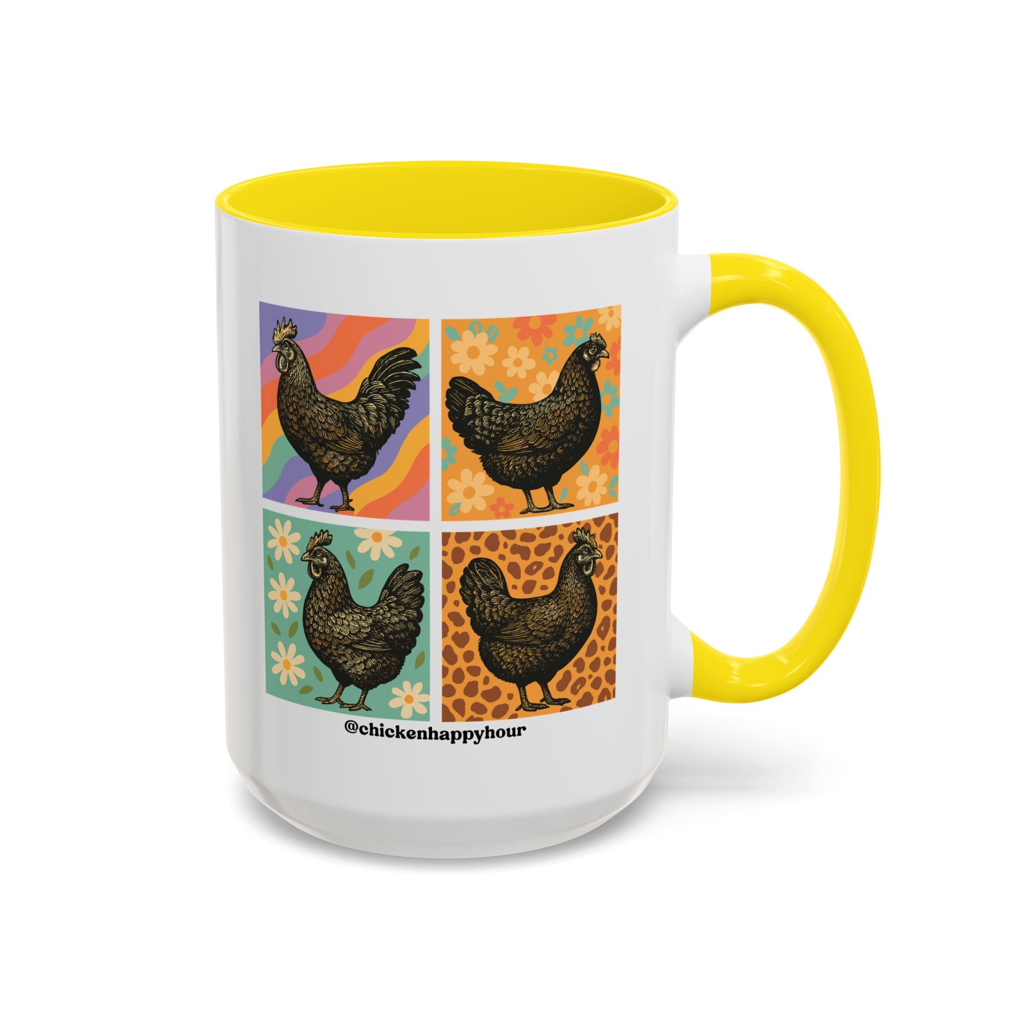 Retro Chicken Coffee Mug
