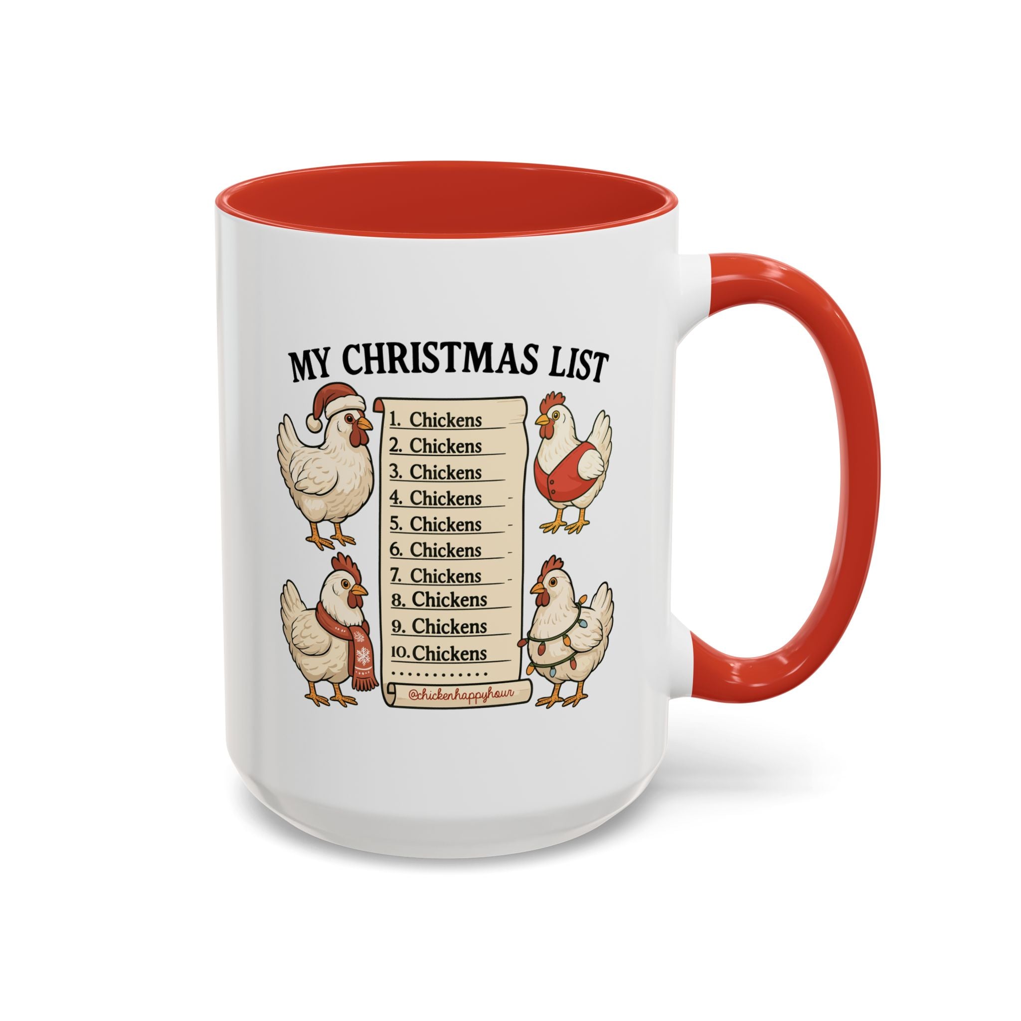 Christmas List Coffee Mug