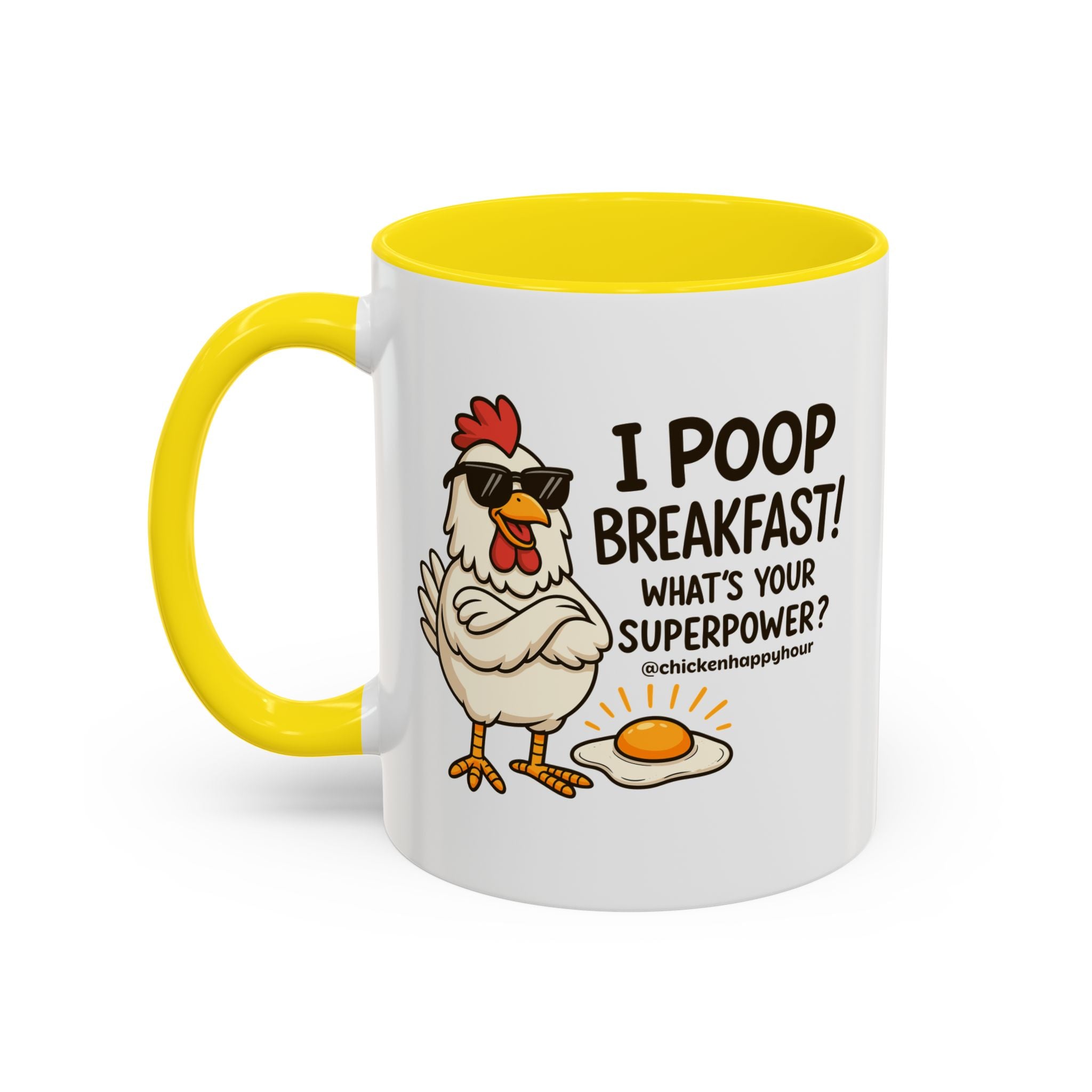 I Poop Breakfast Coffee Mug