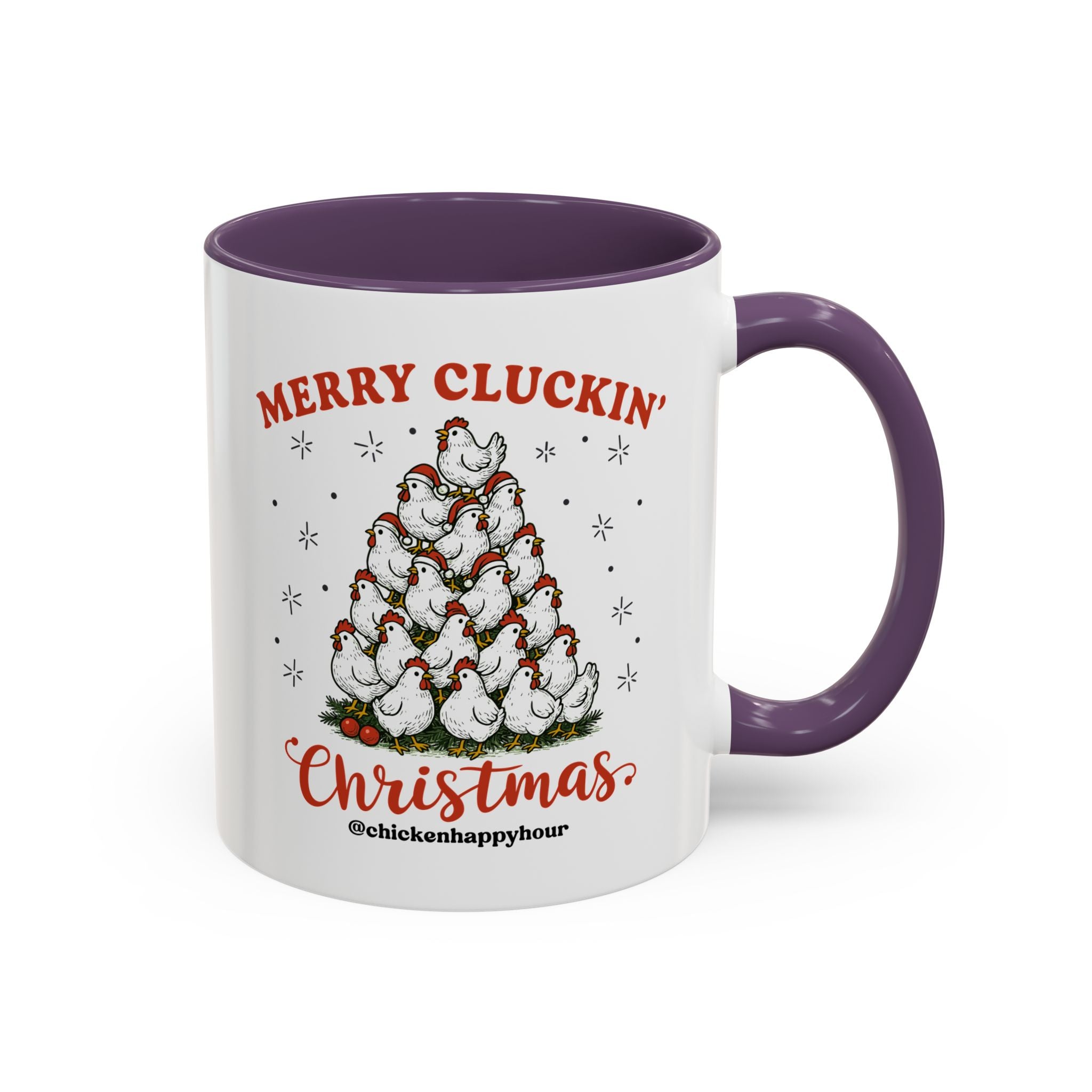 Merry Cluckin' Coffee Mug