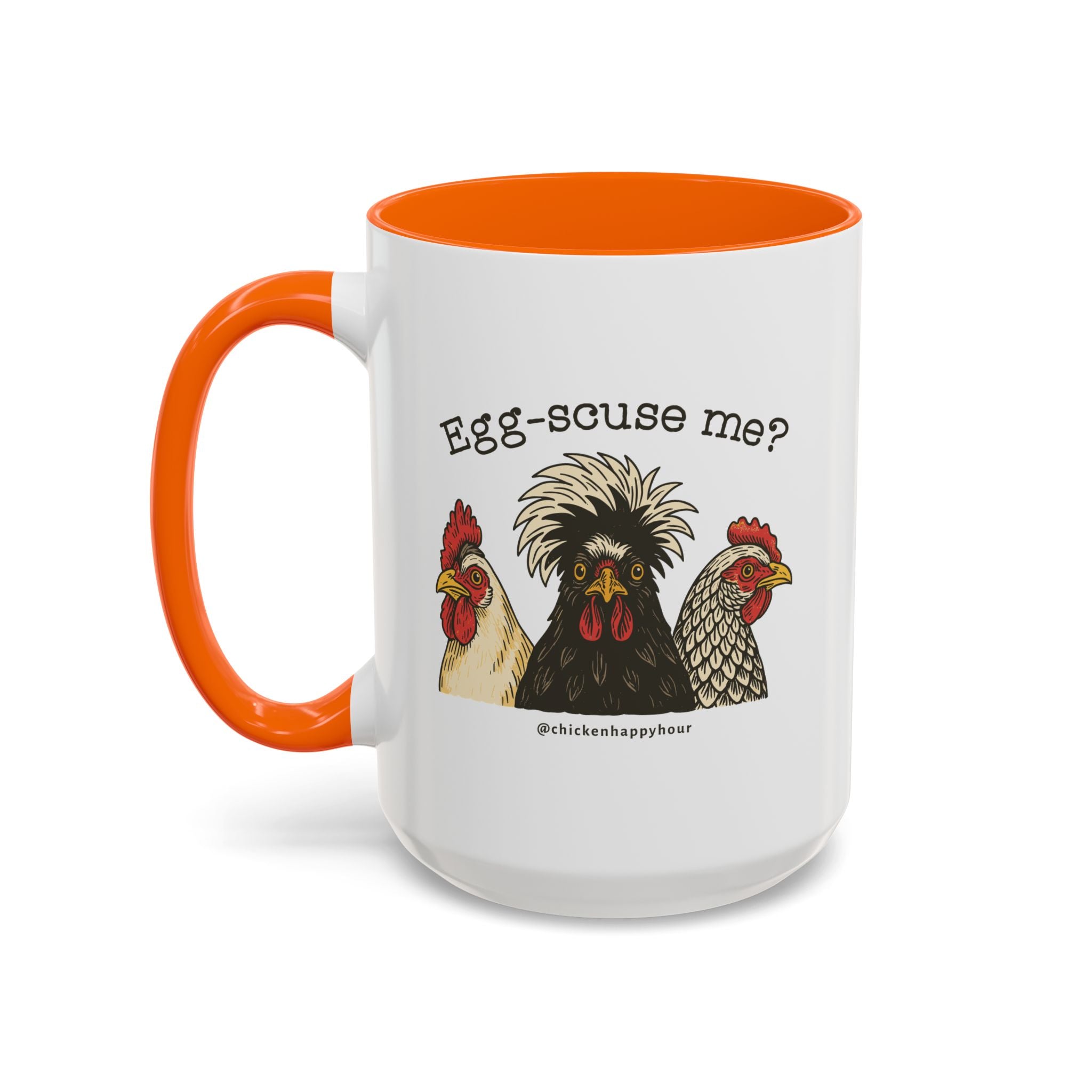 Egg-scuse Me Coffee Mug