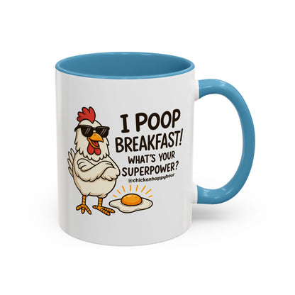 I Poop Breakfast Coffee Mug