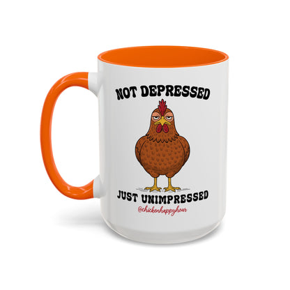 Not Depressed Coffee Mug