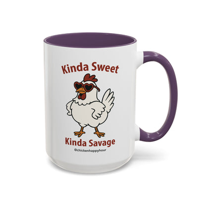 Kinda Sweet Kinda Savage Coffee Mug