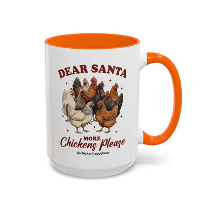 Dear Santa More Chickens Please Coffee Mug