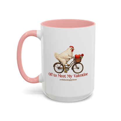 Off to Meet My Valentine Coffee Mug