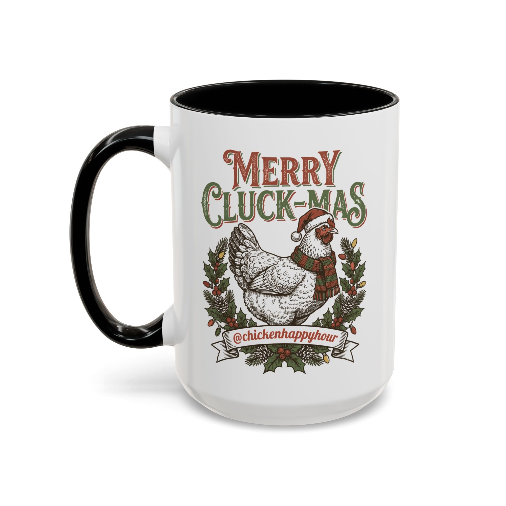 Merry Cluck-Mas Coffee Mug