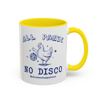 All Panic No Disco Coffee Mug