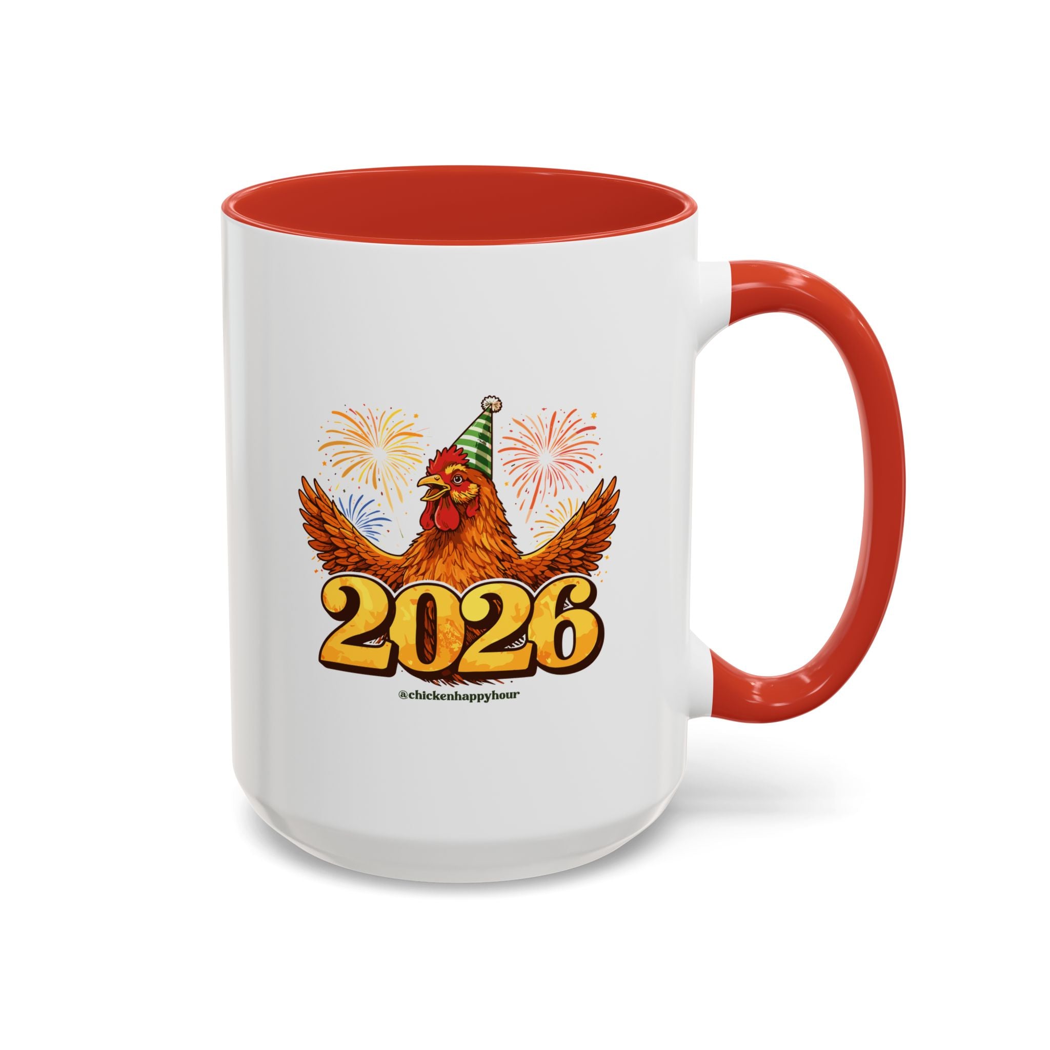 New Year Chicken 2026 Coffee Mug