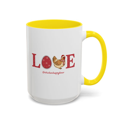 Love Chicken Coffee Mug