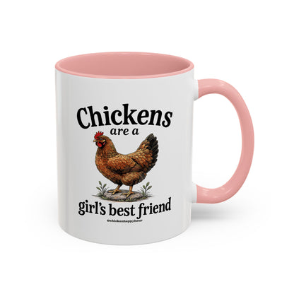 Chickens Are A Girl’s Best Friend Coffee Mug