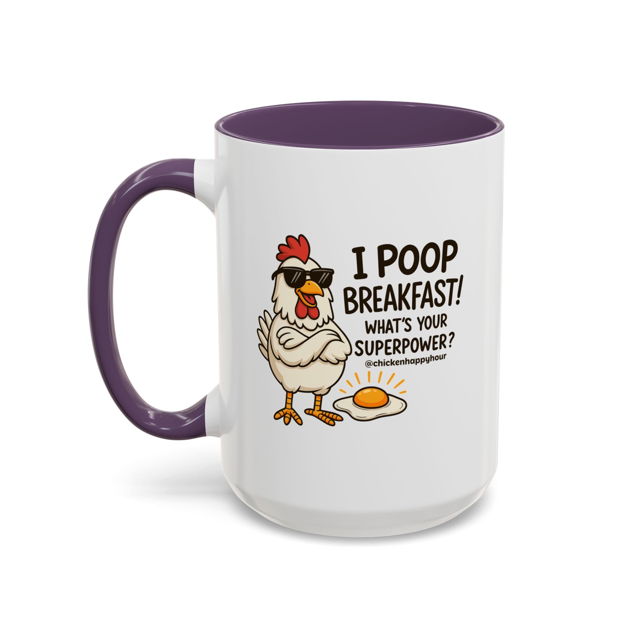 I Poop Breakfast Coffee Mug
