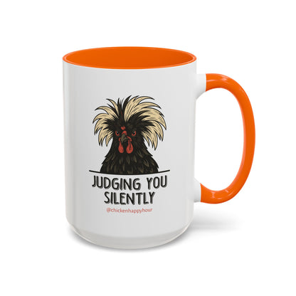 Judging You Silently Coffee Mug