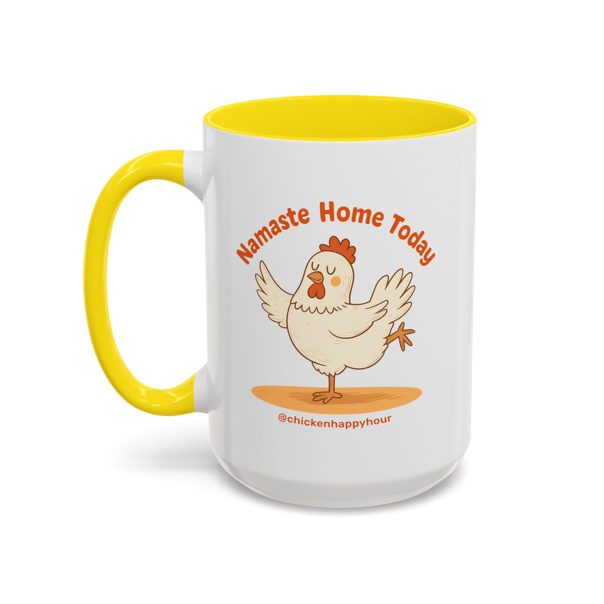 Namaste Cluck Coffee Mug
