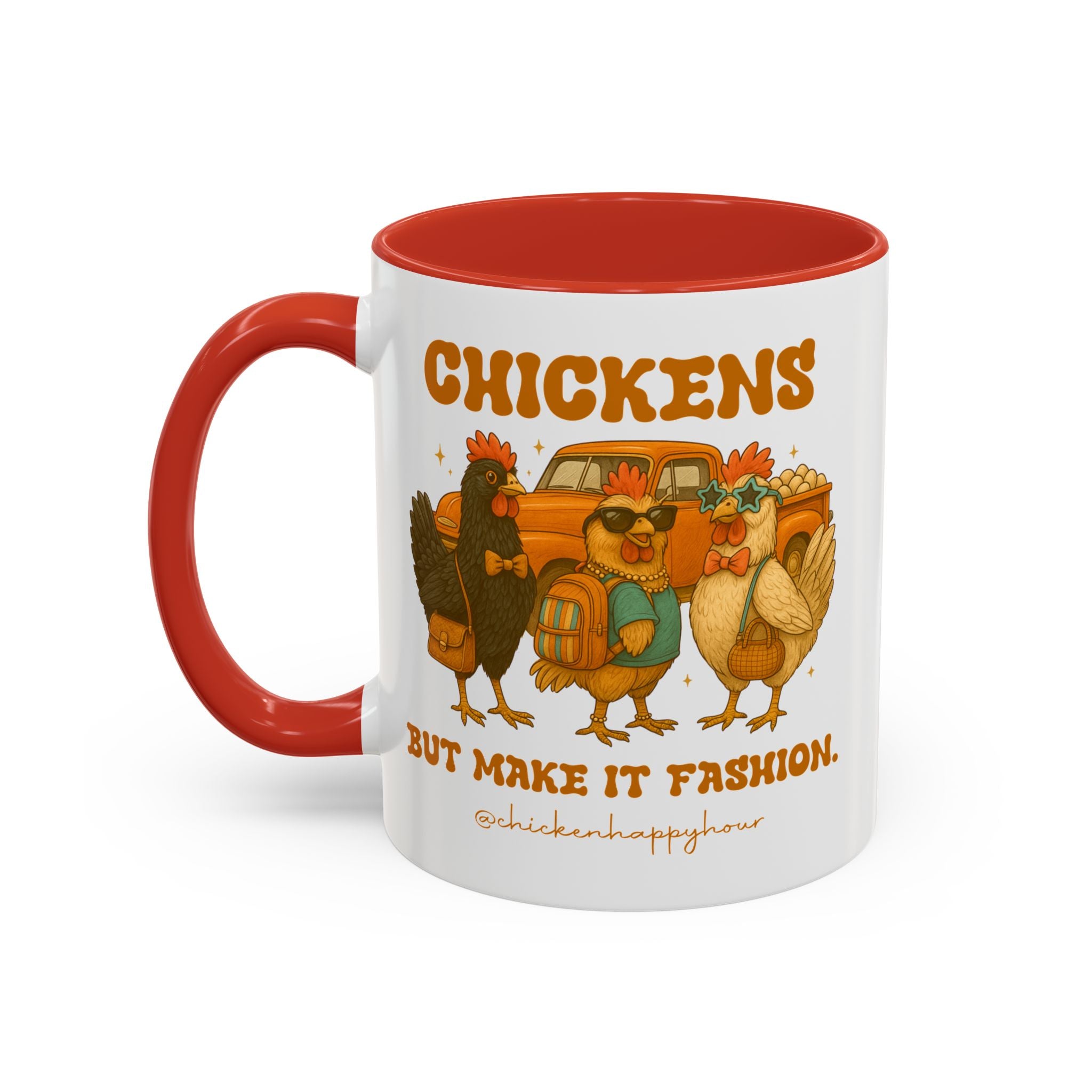 Chickens But Make it Fashion Coffee Mug