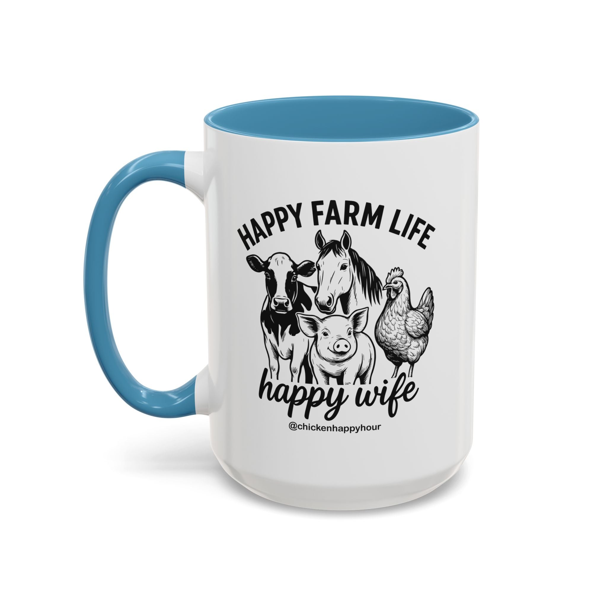 Happy Farm Life Happy Wife 01 Coffee Mug