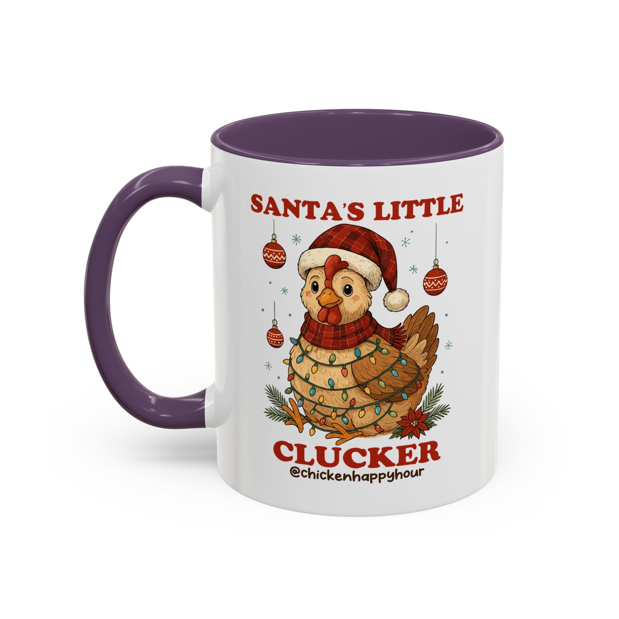 Santa’s Little Clucker Coffee Mug