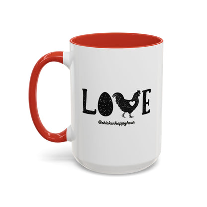 Love Chicken Coffee Mug
