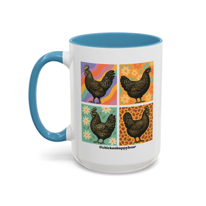 Retro Chicken Coffee Mug
