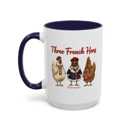 Three French Hens Coffee Mug