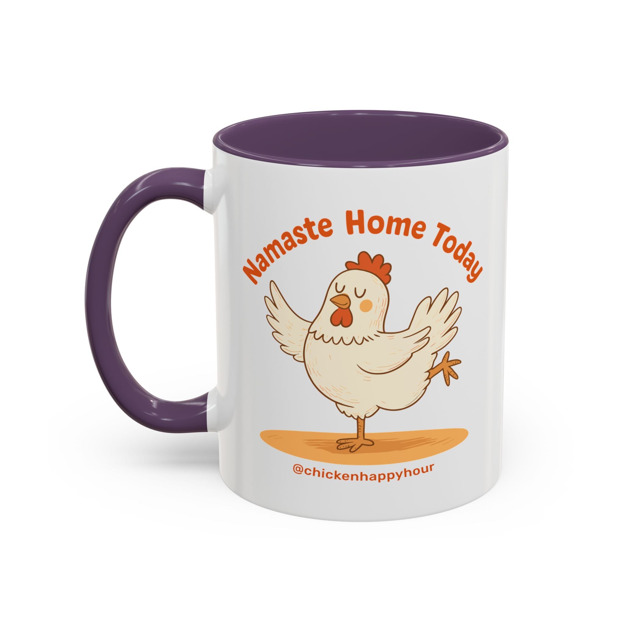 Namaste Cluck Coffee Mug