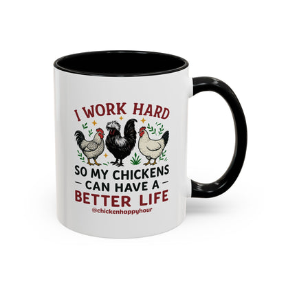 I Work Hard Coffee Mug