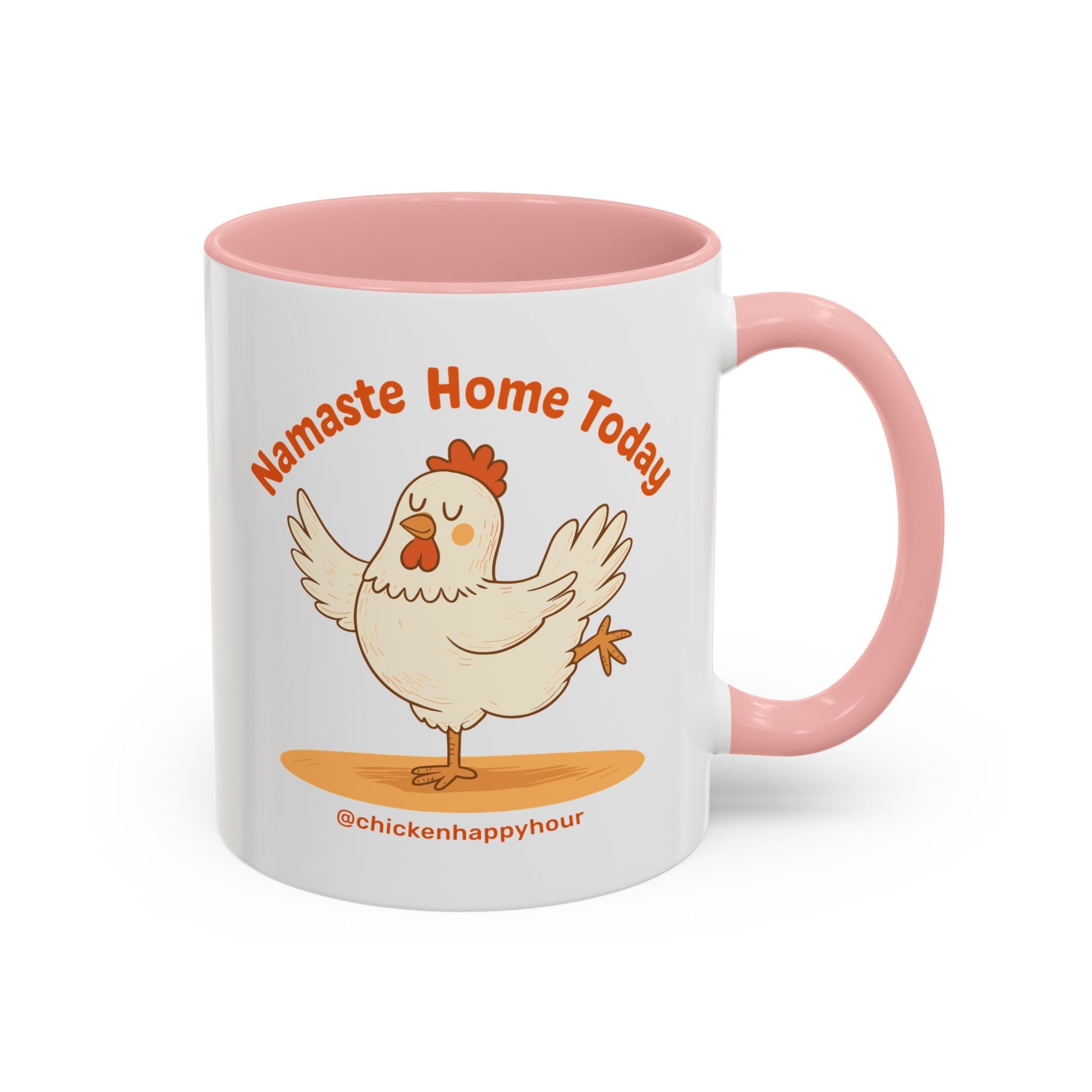 Namaste Cluck Coffee Mug