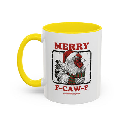 Merry F-Caw-F Coffee Mug