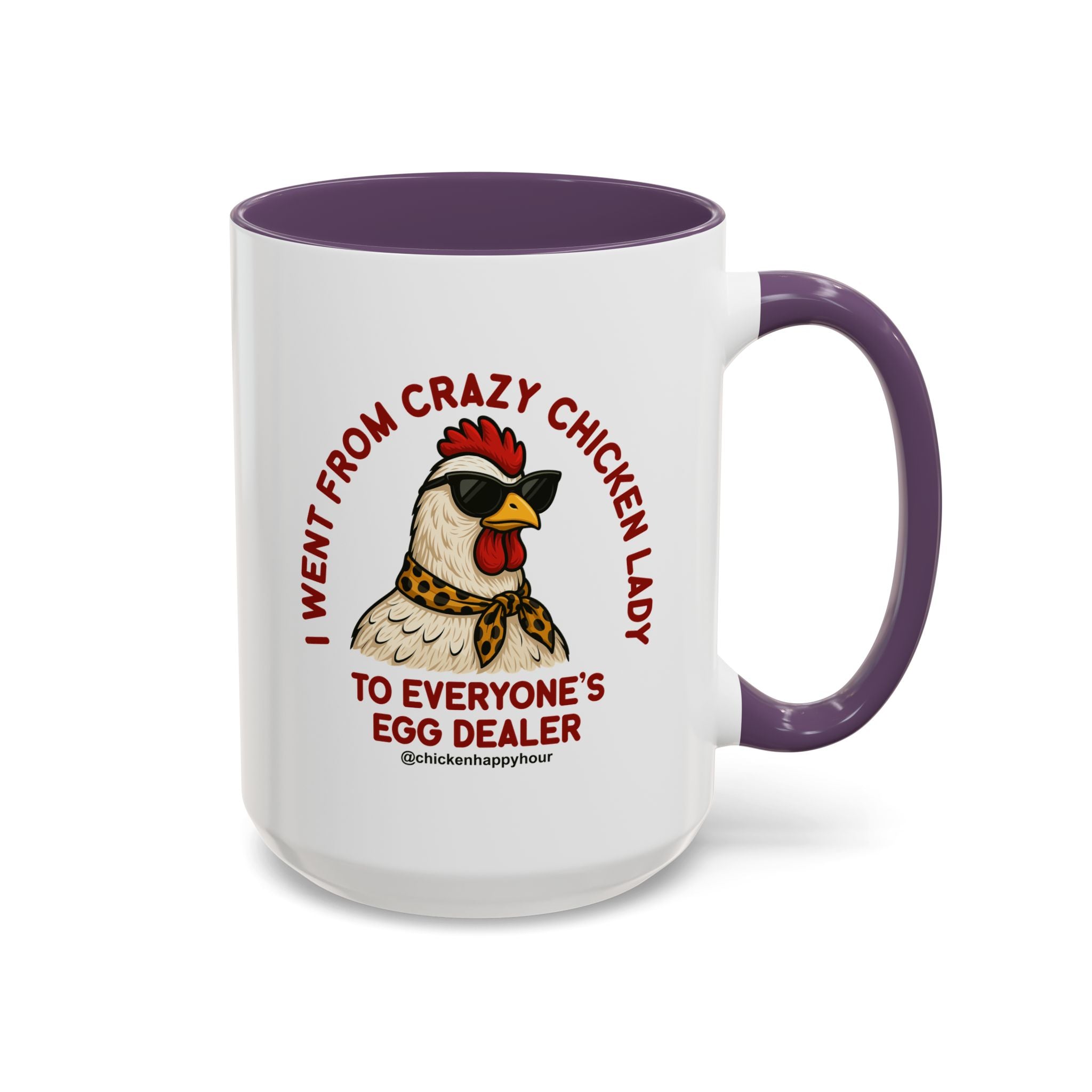 Went From Crazy Chicken Lady Coffee Mug