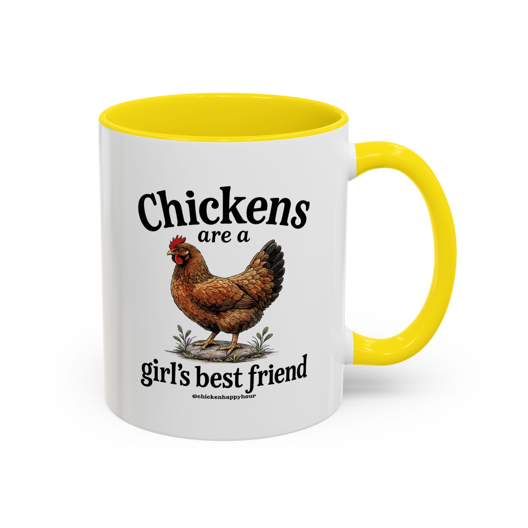 Chickens Are A Girl’s Best Friend Coffee Mug