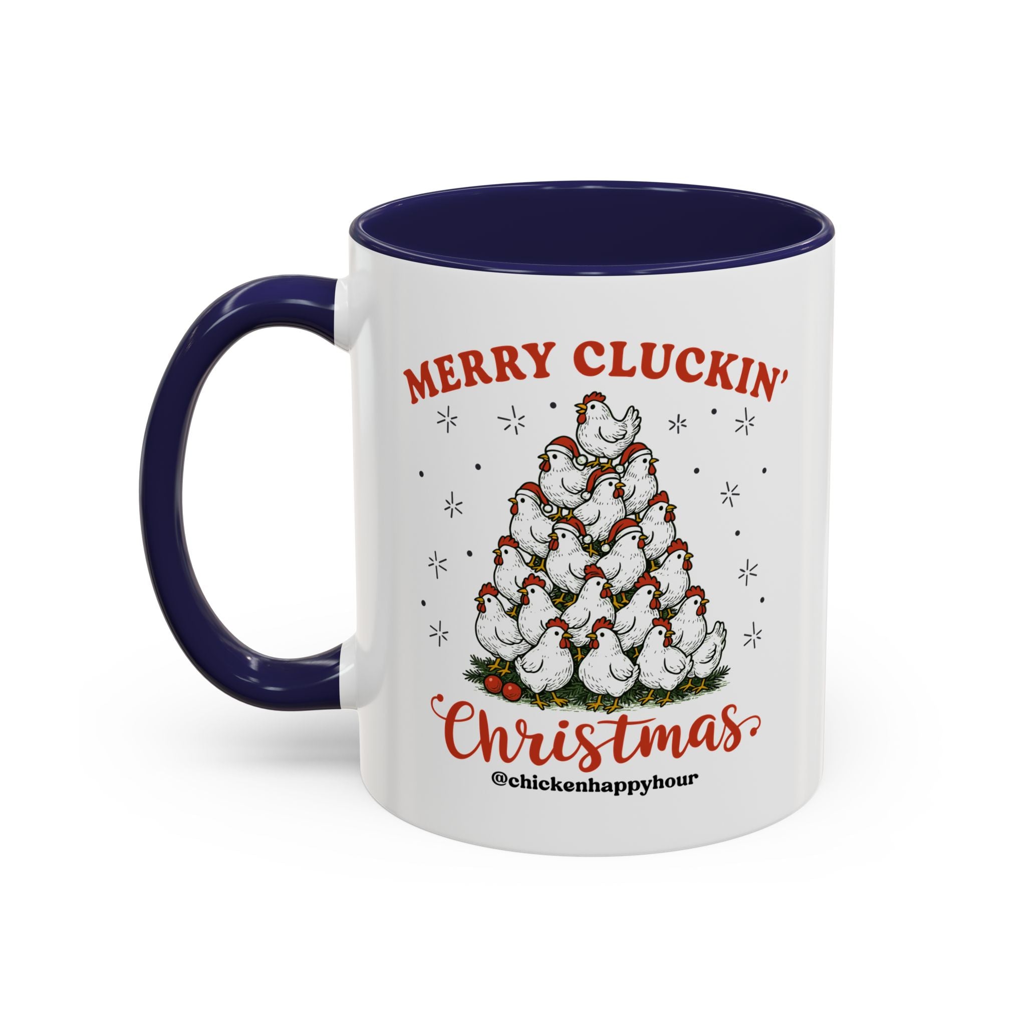 Merry Cluckin' Coffee Mug