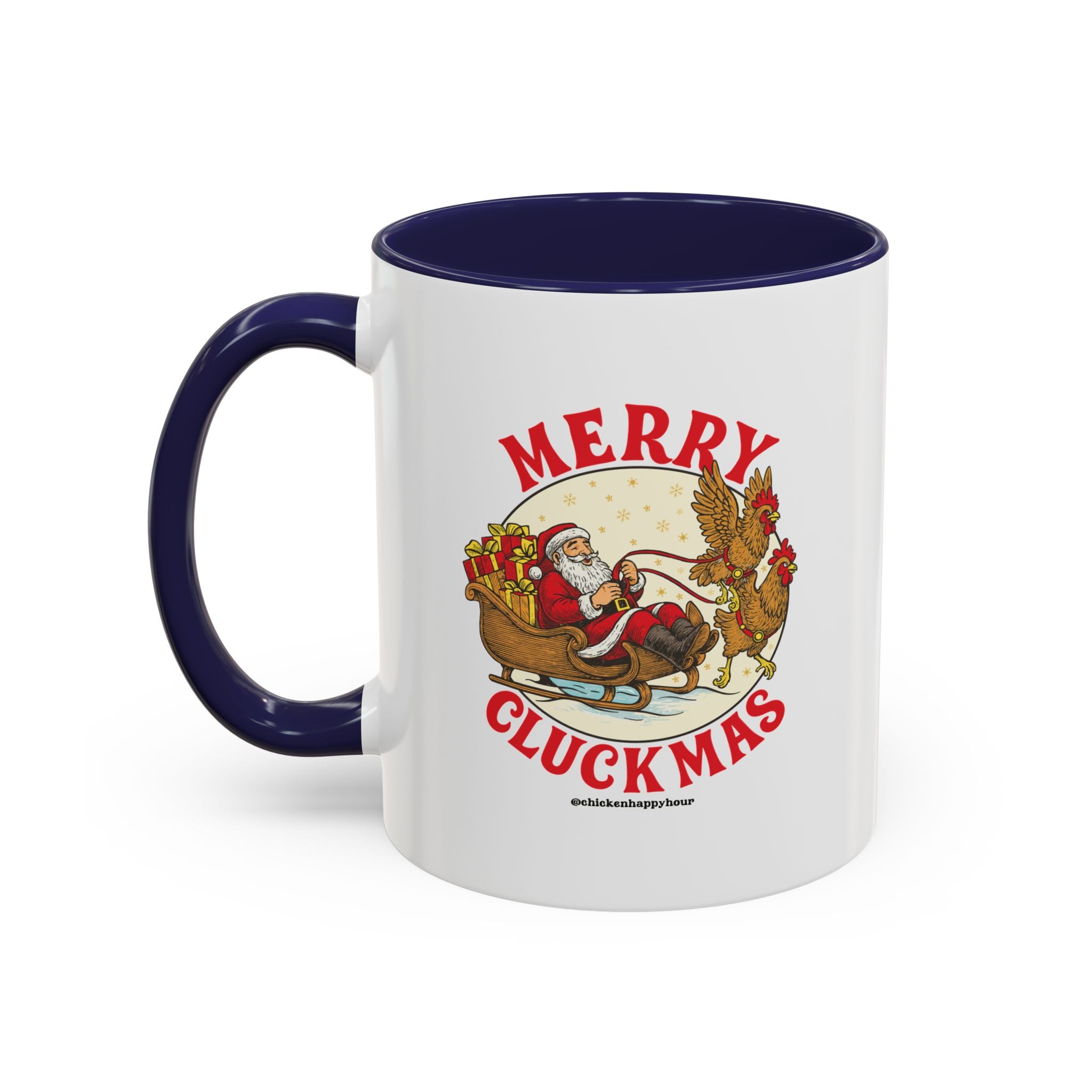 Merry Cluckmus Coffee Mug