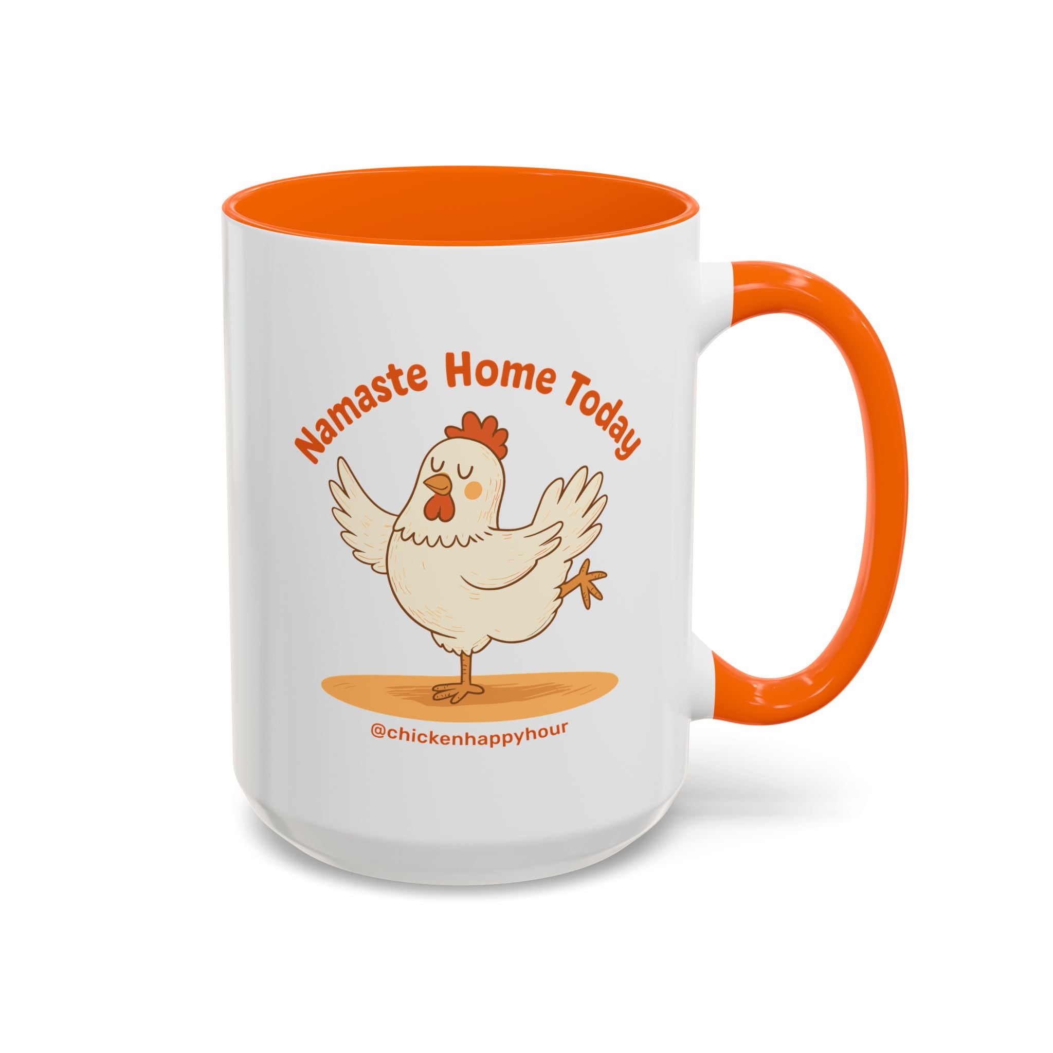 Namaste Cluck Coffee Mug