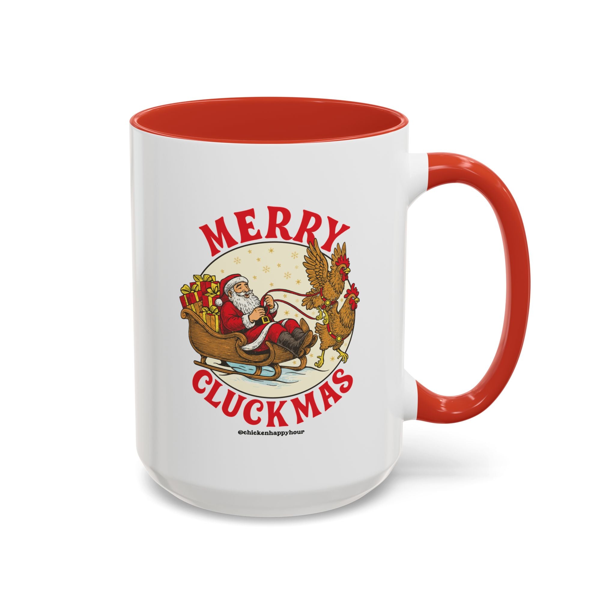 Merry Cluckmus Coffee Mug