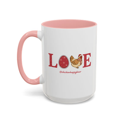 Love Chicken Coffee Mug