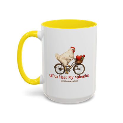 Off to Meet My Valentine Coffee Mug